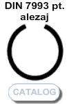 Inel siguranta circulara DIN 7993 pt. alezaj